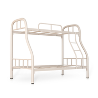 Lit superposé moderne en métal, pliable, réglable, écologique, portable, pour la maison, l'école, l'hôtel, l'auberge, pour enfants et adultes, lit personnalisé