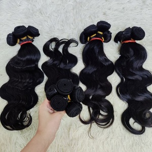 Letsfly Promotion Wholesale Black <b>Body</b> <b>Wave</b> Brazilian Human Hair Weave 100% Wet and Wavy Virgin Hair Bundles - Product Image 3