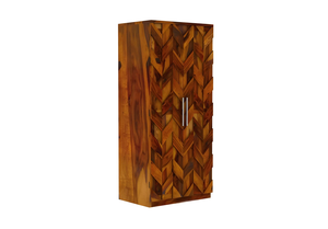 Armoire Jodhpuri Woods en bois de Sheesham Naxu, élégante et robuste, solution de rangement en bois massif avec un intérieur spacieux, parfaite. - Product Image 4