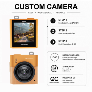 Nouvelle Mini Caméra 2.5K 2026, 64MP, Écran IPS Carré 1.4 Pouces, Zoom 16X, Enregistreur Vidéo Portable pour YouTube TikTok, Cadeau pour Adolescents - Product Image 6