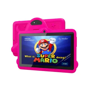 Melhor Presente 7 polegadas Kids Tablet 1GB 8GB Crianças Pré-Instaladas APP Educacional Android 7.0 Tablet Pc para Meninos Meninas