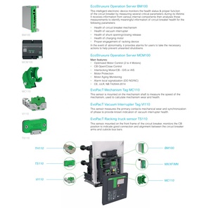 เบรกเกอร์สุญญากาศ HVX VCB EvoPacT/HVX12-25/31-06/12/E210T/F150 แบบติดตั้งถาวร กำลังตัด 25/31.5/40/50ka - Product Image 2