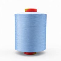 Hilo de Nylon Teñido en Masa, Hilo de Poliamida Texturizado Teñido en Solución, Hilo Precoloreado para Tejido de Calcetines y Medias