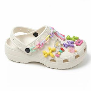 Zuecos de Plataforma Planos, Suaves, Antideslizantes, Impermeables, Reciclables, de Verano, de Moda, con Diseño de Mujer de Dibujos Animados, en Material EVA - Product Image 4