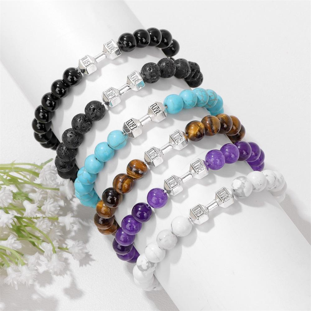 Pulsera De Mancuerna Live Lift Bracelet for Gym Enthusiasts