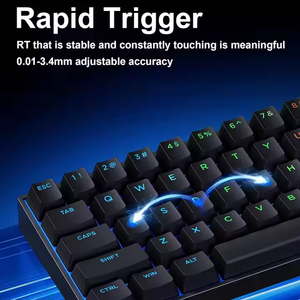 คีย์บอร์ด MCHOSE Ace 60 PRO RGB สวิตช์แม่เหล็ก 61 ปุ่ม ความถี่ 8k ขายส่งจากโรงงาน แบรนด์ Cherry แกนแบบ Axis สำหรับเล่นเกม - Product Image 3