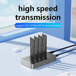 4 خليج بروتوكول مزدوج NVME SATA M2 SSD محطة لرسو السفن نوع C 4 Bay M2 NVME محطة لرسو السفن 4 Bay M2 SATA محطة لرسو السفن - Product Image 3