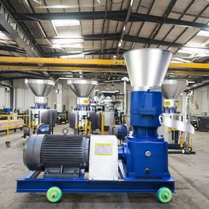 <b>Feed</b> <b>Pellet</b> Machine Animal <b>Feed</b> <b>Pellet</b> Mill Livestock <b>Feed</b> Making Machine Flat Die Pig Horse Cattle Sheep - Product Image 6