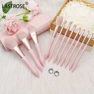 Juego de Brochas de Maquillaje Rosa en Oferta, Marca Privada, 11 Piezas, Juego de Brochas de Maquillaje al por Mayor, Brochas Cosméticas Naturales y Suaves - Product Image 3