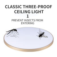 Lámparas de Techo LED Dingdian de Ahorro de Energía, Modernas, Ultrafinas y a Prueba de Polvo, AC 220V, 32W, Luz Blanca Diurna, para Dormitorio y Comedor