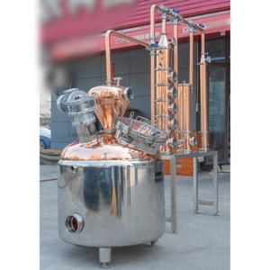 Venta Directa de Fábrica: Destilador de Alcohol de Cobre y Acero Inoxidable de 500L con Motor para Whisky, Voltaje/Potencia/Logotipo Personalizables Disponibles - Product Image 2