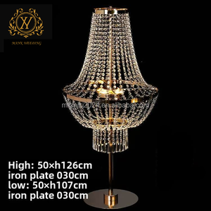 Soporte <span class=keywords><strong>de</strong></span> Flores Metálico Dorado <span class=keywords><strong>para</strong></span> Boda, Candelabro <span class=keywords><strong>de</strong></span> Cristal, Soporte <span class=keywords><strong>de</strong></span> Luz <span class=keywords><strong>para</strong></span> Camino <span class=keywords><strong>de</strong></span> <span class=keywords><strong>Mesa</strong></span>, Decoración Dorada <span class=keywords><strong>para</strong></span> <span class=keywords><strong>Centros</strong></span> <span class=keywords><strong>de</strong></span> <span class=keywords><strong>Mesa</strong></span> <span class=keywords><strong>de</strong></span> Boda - Product Image 4