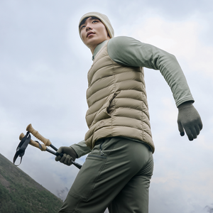 Pelliot <span class=keywords><strong>Chaleco</strong></span> informal para exteriores para <span class=keywords><strong>hombre</strong></span> 800 Chaqueta de relleno A/W Ligero Cálido Montañismo Costillas a prueba de viento Trajes de ropa exterior - Product Image 4