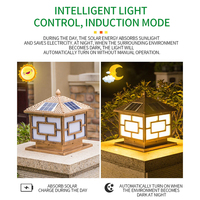 IP65 Solar Tuinpaallamp Buiten Waterdicht Aluminium LED DC 12V 3000K 6000K Dimbaar Tuinpaallamp
