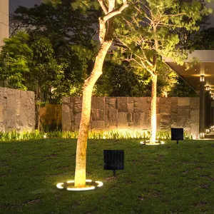2024 новый дизайн, запатентованный Солнечный ландшафтный светильник на дереве, уличный водонепроницаемый IP65, освещение на дереве, Jy8-R09