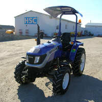 Traktor Pertanian 4x4 Lovol TE254 TE354 35hp Pertanian Mini Traktor 4x4