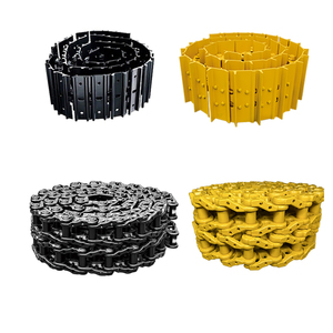 Gruppo pista <span class=keywords><strong>Bulldozer</strong></span>/escavatore parti sottocarro catena pista Assy Link assemblaggio macchine da costruzione per gatto idraulico - Product Image 1