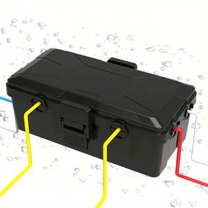 Allifemax Outdoor Electrical Box Electric <b>Plug</b> Socket <b>Cover</b> PP Plastic Cable Junction Boxes for Wiring Electric Outdoor Box - Product Image 3