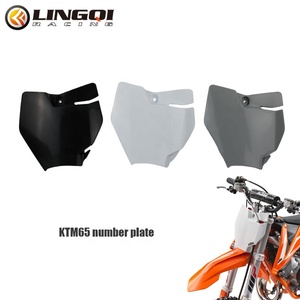 Piezas de bicicleta de Cross LINGQI, guardabarros delantero de plástico PP para KT65, componente todoterreno, cubierta de guardabarros, Protector de barro - Product Image 5