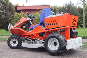 High-Performance 4WD <b>Petrol</b> Riding <b>Mower</b> <b>Electric</b> <b>Starting</b> Mode High Rear Wheels 4-Stroke Industrial Grade for Grass <b>Lawn</b> Care - Product Image 3