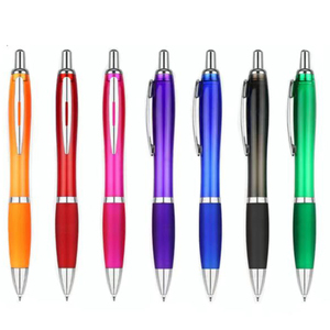 Stylos à bille publicitaires personnalisés en plastique recyclé avec logo – Stylo publicitaire - Product Image 2