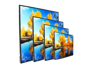 Pantalla lcd cuadrada para interiores, productos digitales multifuncionales de 17, 22, 27 y 33 pulgadas, señalización digital y pantallas