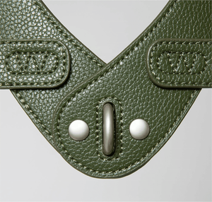 ชุดสายจูงสัตว์เลี้ยงสุดหรูเสื้อกั๊กบูลด็อกแบบฝรั่งเศสชุดสายรัดหนังแบบดึงเพื่อความปลอดภัยอุปกรณ์เสริมสุนัขขนาดใหญ่และขนาดเล็ก - Product Image 4