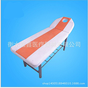 Cama de masaje Jiaxin de 1800 mm x 600 mm con altura ajustable y almohada para uso estético y de examen. - Product Image 2