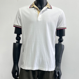 Polyester Cotton Sublimation Sports Casual Golf <b>T</b> <b>Shirt</b> Men's Polo <b>Shirts</b> With Color Woven <b>Collar</b> - Product Image 2