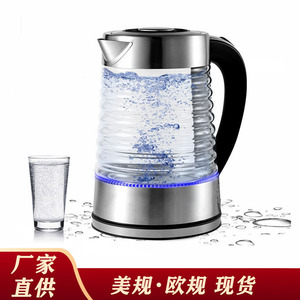 กาต้มน้ำไฟฟ้าอัจฉริยะ ความจุขนาดใหญ่ 2.2 ลิตร ควบคุมด้วยระบบสัมผัส ทำจากแก้ว สำหรับชงชาและน้ำร้อน ใช้ในบ้าน - Product Image 3