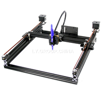 Robot de Dibujo con Polea de Correa Tipo LY, Máquina de Rotulación XY-plotter para Dibujar y Escribir, Compatible con Placa Base EBB, Láser de Diodo