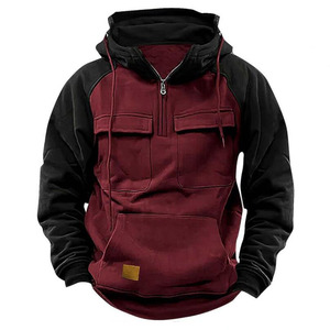 Felpe con Cappuccio Invernali da <span class=keywords><strong>Uomo</strong></span> a Maniche Lunghe, Giacche Casual, Moda Vintage, Capispalla - Product Image 3