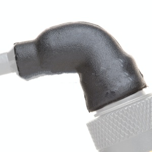 รองเท้าบูทหดความร้อน ZH-W129 ~ 829รองเท้าบูทหุ้มข้อ90องศาสำหรับสายเคเบิลสำรอง Raychem <span class=keywords><strong>222K121</strong></span> ~ 185 - Product Image 2