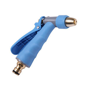Pistola de Alta Presión Huabangshi de Aleación de Aluminio Azul, con Flujo Ajustable, Herramienta para Lavado de Autos y Riego - Product Image 2