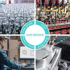 ขวดแก้วใส่น้ำผึ้งขนาด200มล. 220มล. 240มล. 260มล. 285มล. 300มล. พร้อมฝาโลหะสำหรับดองซอสพริก - Product Image 5