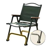 Ensemble table et chaise pliantes d'extérieur style Glamping, ultra-léger, structure en acier carbone, portable, pour pique-nique, pêche, camping, plage