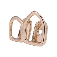Vente en gros de bijoux en or 18 carats pour les dents, ensemble de diamants, bijoux pour le corps, mariages, fêtes, fiançailles, breloques pour les dents, étoile, utilisation décorative