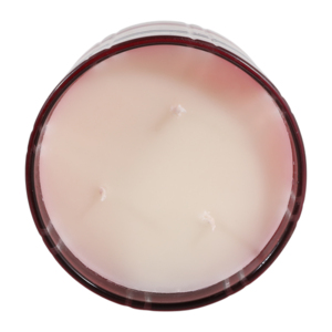 Candela Profumata alla Vaniglia Calda Maison Illuminare 12 Oz in Vaso di Vetro Decorativo a Quadri - Product Image 6