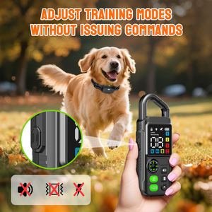 आउटडोर पालतू प्रशिक्षण कॉलर कोई बार्क कॉलर रिमोट प्रशिक्षण gps कुत्ते शॉक कॉलर - Product Image 6