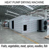 BH-K15-2D & DH-K15-2D Warmtepomp Droogmachine Voor Het Drogen Van Fruit, Groenten, Kruiden, Gedroogde Vis, En Noedels Warmtepomp Droger