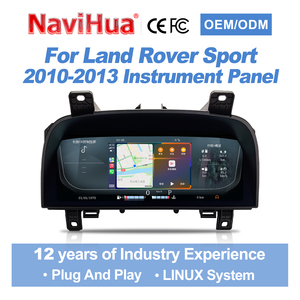 Cruscotto Digitale Navihua con Carplay per Land <span class=keywords><strong>Rover</strong></span> <span class=keywords><strong>Discovery</strong></span> <span class=keywords><strong>4</strong></span> 2010-2016 e <span class=keywords><strong>Range</strong></span> <span class=keywords><strong>Rover</strong></span> Sport 2010-2013 - Product Image 2