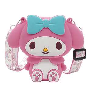 人気No.1 かわいい女の子アニメ 小さな片掛けシリコンメッセンジャーバッグ - Product Image 1