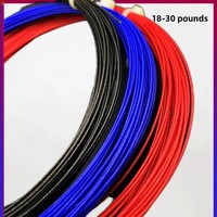 Cordages de raquette de badminton transfrontaliers en nylon multicouche multifilament modèle S02 – Haute élasticité, haute durabilité, résistants aux chocs