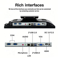 Terminal de point de vente tactile capacitif 15,6 pouces tout-en-un sous Windows pour restaurant, commerce de détail, supermarché, OEM