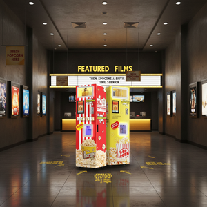 Máquina Automática para Hacer Palomitas de Maíz, la Mejor Oferta en Tecnología, para Cines, Bares, Máquina Expendedora de Palomitas de Maíz para Centros Comerciales - Product Image 5