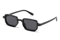 Gafas de Sol Rectangulares Retro Clásicas Unisex con Protección UV400, Gafas de Sol de Moda
