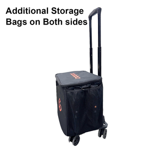 Estuche para Thurder 1978 <span class=keywords><strong>Karaoke</strong></span> Speaker Trolley Rolling Bag, bolsas de almacenamiento para Kingmax Estuche de transporte de viaje para altavoz protector - Product Image 5