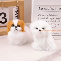 Prix d'usine : Jouet en peluche chat et chien avec son, fonctionne sur piles, peut crier, simulation de chat, jouets en peluche pour animaux, chiens