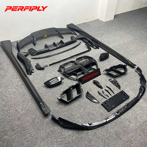 Kit Carrozzeria in Fibra di Carbonio Perfiply, Spoiler Anteriore, Minigonne Laterali, Diffusore Posteriore, Griglia, Spoiler Paraurti Stile MP per BMW G80 M3 G82 M4 2021- - Product Image 1
