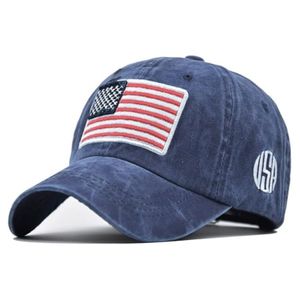Casquettes de baseball <span class=keywords><strong>snapback</strong></span> personnalisées d'usine, broderie 3D patriotique, ajustables pour hommes et femmes, bicolores, drapeau américain, visière incurvée - Product Image 4